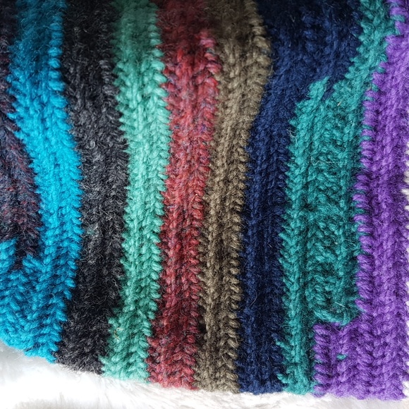 Nalbinding multi-coloured hat / toque | Viking Style | NWT - Picture 7 of 17